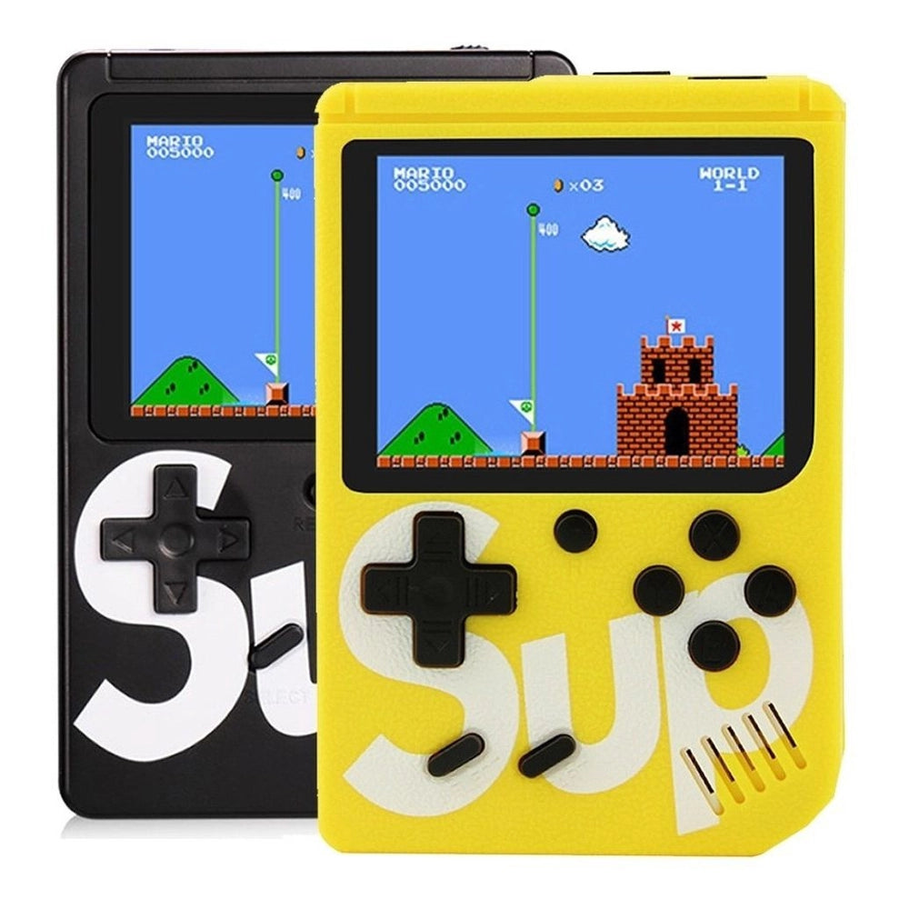 Mini Vídeo Game Boy Portátil Sup 400 Em 1 Jogos (AMARELO)