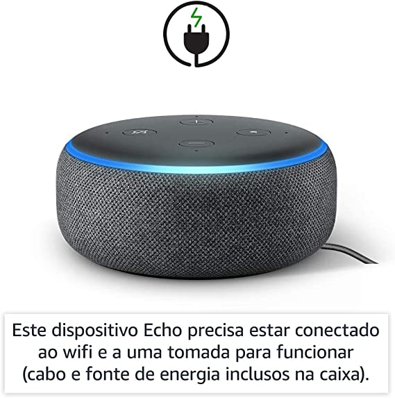 Echo Dot (3ª Geração): Smart Speaker com Alexa