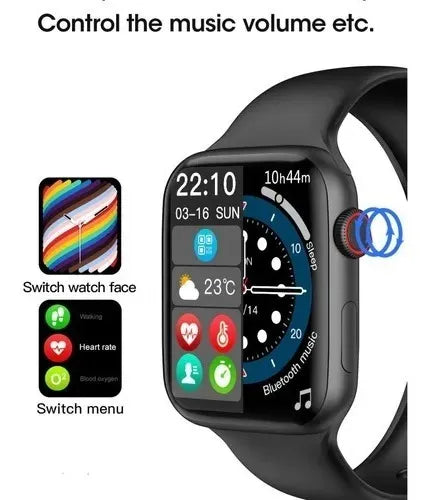 Smartwatch IWO W37 Pro Serie 7 Relógio Inteligente 44mm Global Original Lançamento Iwo 12 w37pro